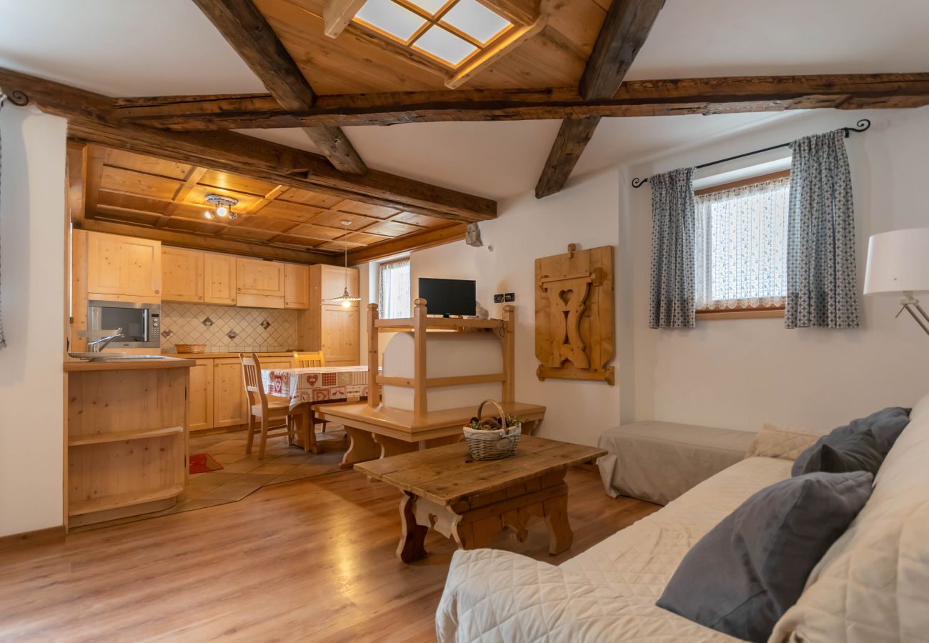 Ferienwohnung in Campitello di Fassa - Tabià Elisa PT